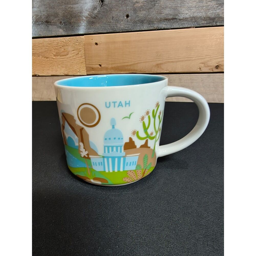 Starbucks Utah You are Here Coffee Mug 2015 14 FL OZ